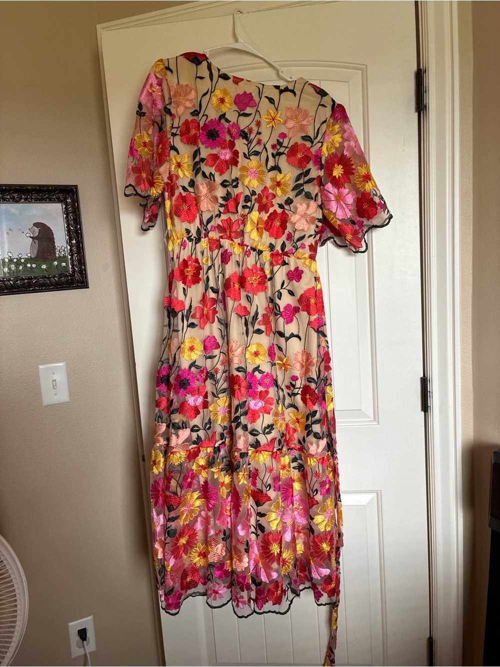 GUC XL One Loved Babe Floral Dress - Picture 4 of 4